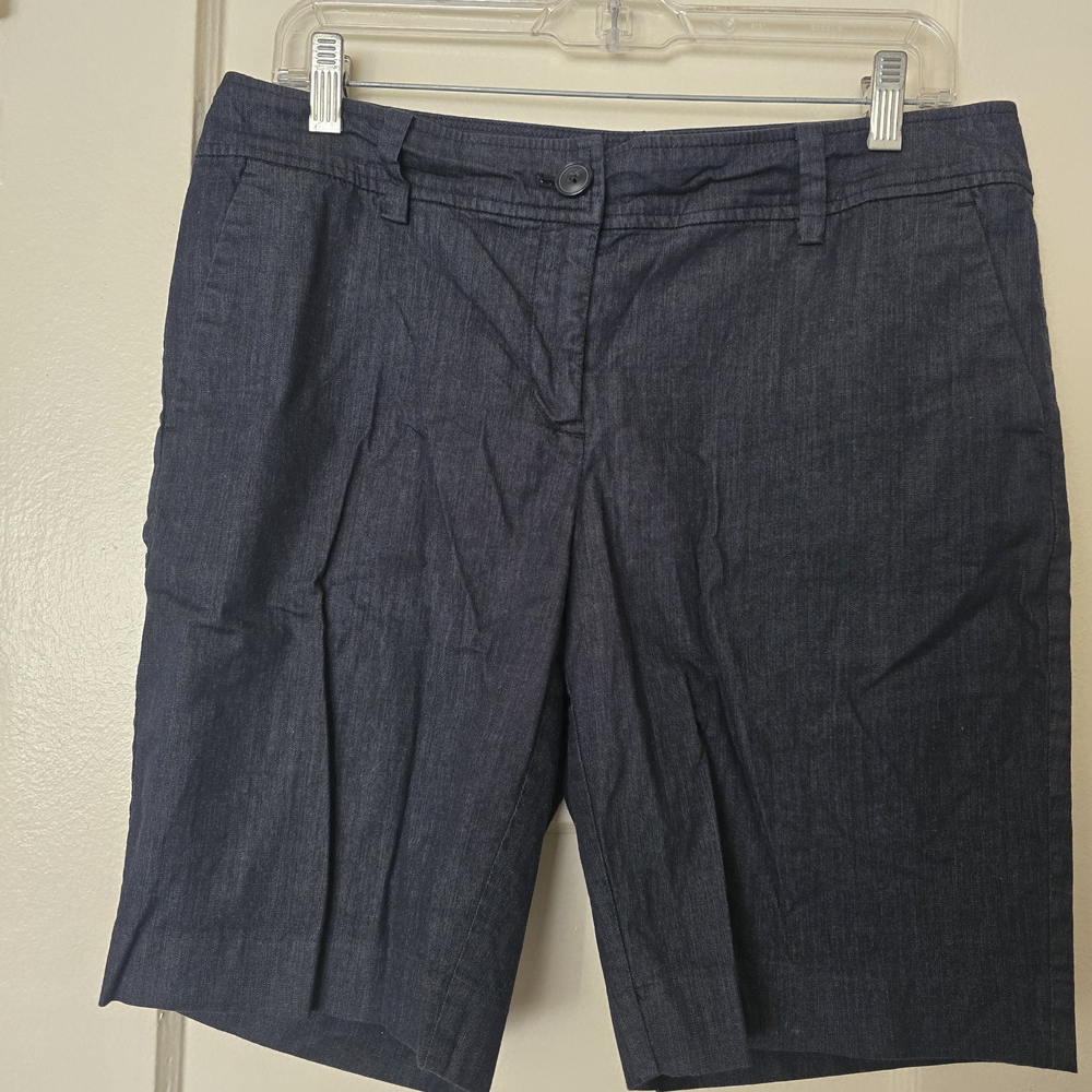 Ann Taylor Dark Blue Women's Bermudas
